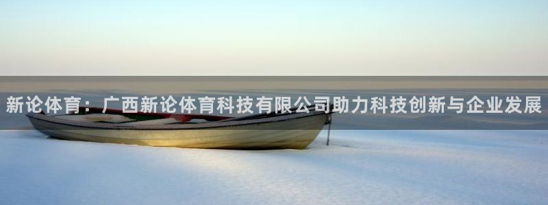 新论体育：广西新论体育科技有限公司助力科技创新与企业发展