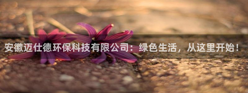 安徽迈仕德环保科技有限公司：绿色生活，从这里开始！